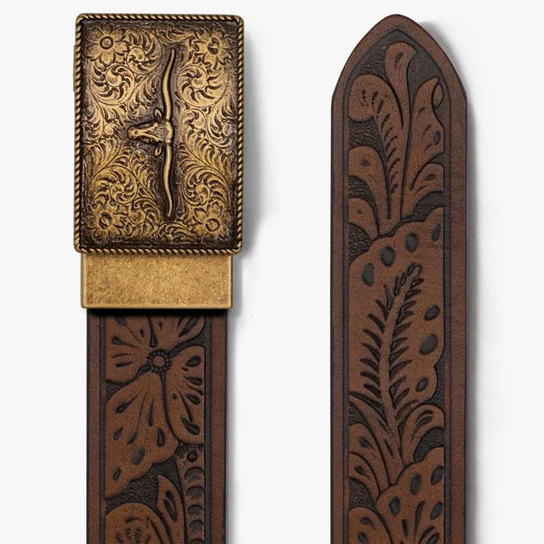 Skinny Merlot Belt